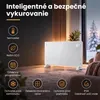 EXTRALINK Glass Panel Heater Sklenený elektrický radiátor Náhľad obrázku produktu 2