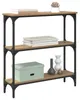 vidaXL Konzolový stolík Artisan dub 75 x 22,5 x 75 cm Náhľad obrázku produktu 2