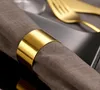 Echtwerk 4-teiliges Serviettenring-Set aus Edelstahl, Produktbild-Vorschau 4
