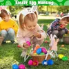 24er Set Ostereier mit Aufzieh-Tier Spielzeug – Bunte Produktbild-Vorschau 7