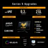 ASUS TUF VG27AQ5A Gaming-Monitor 27' QHD 210Hz Fast-IPS Produktbild-Vorschau 7