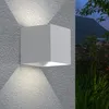 LED Außen-Wandleuchte, Aluminium, Up & Down, weiß, L 10 cm Produktbild-Vorschau 5