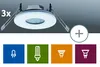 Paulmann 2easy Premium Einbauleuchten 3er Spot-Set starr Produktbild-Vorschau 1
