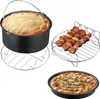 Navaris Airfryer Zubehör - 4-teiliges Set - Produktbild-Vorschau 1