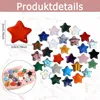 20 pezzi Stella Cristalli Set Chakra Pietra Naturale Gemme Anteprima dell’immagine prodotto 3