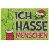 Fußmatte Festtags-Muffel mit Anti-Weihnachts-Design 40 x 60 Produktbild-Vorschau 1