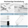 Sekey Wabenplissé Thermisch 60x120cm Wit, klemfix, geen Productafbeelding-voorbeeld 7