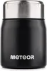 A black thermobehälter with a silver lid. Náhled obrázku produktu