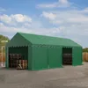 TOOLPORT Lagerzelt 4x8 m Zelthalle Unterstand Weidezelt PVC Produktbild-Vorschau 2