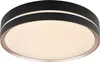 Globo Lighting plafoniera in metallo nero, LED Anteprima dell’immagine prodotto 1