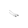 Hama 00011904, 1,5 m, Coaxial M, Coaxial FM, Bílá Náhled obrázku produktu 1