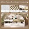 Hydraulisches Holzbett mit Stauraum, 2 Ablagen & Produktbild-Vorschau 3