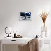 Gerahmtes Poster - Weißer Rahmen - Astronaut Mond Erde Raum Produktbild-Vorschau 6
