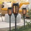 4er Set Solar Gartenfackeln LED mit Flammeneffekt – Produktbild-Vorschau 6