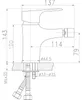 Miscelatore per bidet Novaservis Titania Nice cromo 97011,0 Anteprima dell’immagine prodotto 3