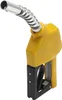 A yellow diesel fuel nozzle with a silver metal spout, shown against a white background. Produktbild-Vorschau