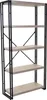 Bücherregal HWC-A27, Standregal Wohnregal, 165x80cm Produktbild-Vorschau 6