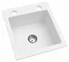 Faizee Home | Compact Granitspüle Weiß 41 x 44 cm – Produktbild-Vorschau 4