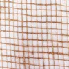 A close-up, overhead view of a woven jute fabric with a grid pattern. Anteprima dell’immagine prodotto