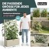 Kreher® XL Gartenspalier 'Ethica' mit Pflanzkübel Breit Produktbild-Vorschau 6