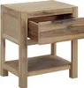vidaXL Nachttisch mit Schublade 40x30x48 cm Akazie Produktbild-Vorschau 1