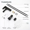 Homelody Wasserhahn Bad Schwarz +Universal Ablaufgarnitur Produktbild-Vorschau 16