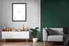 MuchoWow® Gerahmtes Poster Blume - Strichzeichnung - Natur Produktbild-Vorschau 8