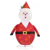 vidaXL decorazione natalizia Babbo Natale LED tessuto 90 cm Anteprima dell’immagine prodotto 1