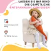 AIYAPLAY Kindersessel mit Teddyfleece-Optik, Bärenform für Produktbild-Vorschau 6