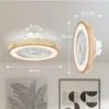 HOMCOM Deckenventilator mit Lampe und Fernbedienung, 6 Produktbild-Vorschau 3