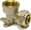 Pipetec Klemmring Schraubfitting Wandwinkel 16x2 mm 1/2" Produktbild-Vorschau 1