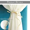 Set da 2 tende in voile effetto lino, semitrasparenti, con Anteprima dell’immagine prodotto 5