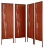 SucceBuy Paravent 50x160 cm 4er-Set, Raumteiler mit Produktbild-Vorschau 1