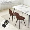 Esszimmerstühle drehbar 4er Set, Drehstuhl Küchenstuhl Produktbild-Vorschau 9