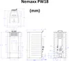 NEMAXX® P18 wasserführender Pelletofen 18 kW, A+ – bis 300 Produktbild-Vorschau 9