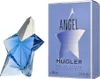 A perfume bottle and its packaging are displayed side-by-side against a white background. Podgląd zdjęcia produktu