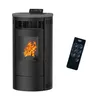Vzduchová kamna na pelety Flavia 9,5 kW Sannover Black + Náhled obrázku produktu 2