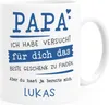 Tasse personalisiertes Geschenk Spruch Papa/Mama Ich habe Produktbild-Vorschau 1