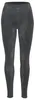 Tobeni Damen Leggings mit Teddy-Innenfleece Thermoleggings extra kuschelig warm Anthrazit