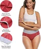 ASKSA Unterhosen Damen 6er Pack Baumwolle Unterwäsche Hohe Produktbild-Vorschau 2