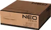 A cardboard box for a NEO TOOLS product, likely a heater, with product information and branding printed on it. Produktbild-Vorschau