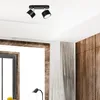Lampa punktowa LED Heckermann 8795314A Czarna 2x głowica Podgląd zdjęcia produktu 2
