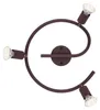 Globo Lighting lampa sufitowa metalowa w kolorze rdzy, Podgląd zdjęcia produktu 7