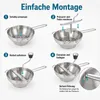 Edelstahl Passiermühle 2L mit Handkurbel, Food Mill mit 3 Produktbild-Vorschau 4
