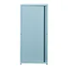 A light blue metal cabinet with a single door is shown against a white background. Podgląd zdjęcia produktu