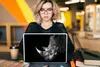 MuchoWow® Laptop Aufkleber Sticker Cover Rhinozeros - Tier Produktbild-Vorschau 5