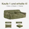 CHITA Sofa aus Fleece, platzsparend, Vakuum-Kompression, Produktbild-Vorschau 2