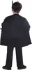 A child wearing a Batman costume, viewed from the back. Produktbild-Vorschau