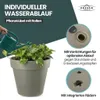 XL Pflanzkübel / Pflanztopf „LIKE“ Ø58xH51 cm - Braun - Produktbild-Vorschau 6