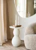 Irma table basse table d’appoint Ø40 cm blanche. Voir les images du produit 4